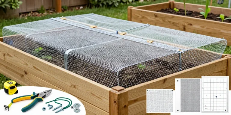 welches gitter für hochbeet