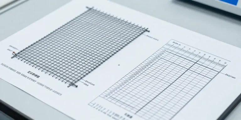 mesh tabelle drahtgewebe