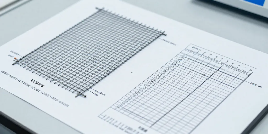 mesh tabelle drahtgewebe